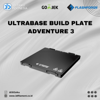 Original Flashforge Adventurer 3 Ultrabase Glass Build Plate Assembly